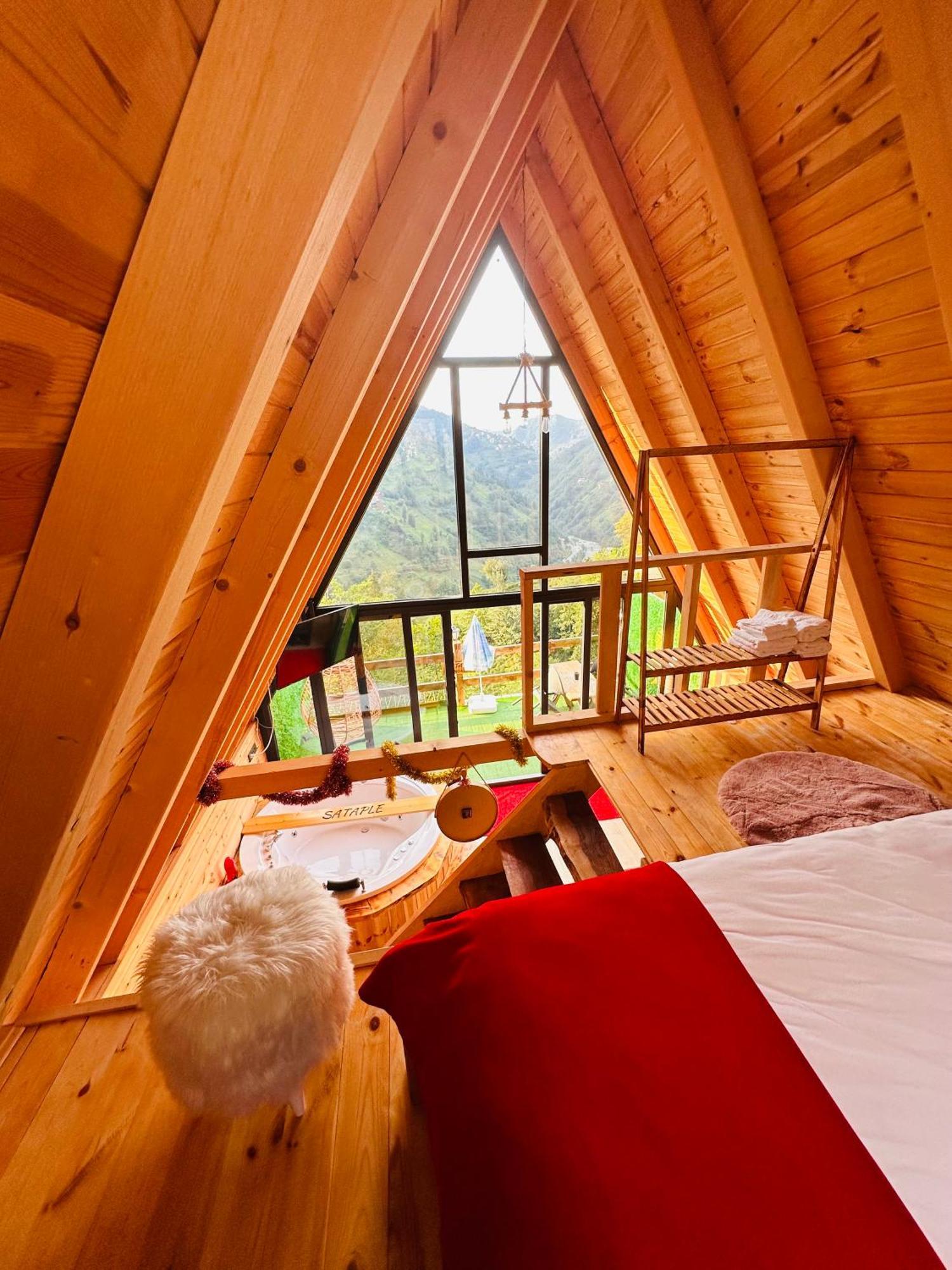 Sataplebungalov Çamlıhemşin Eksteriør billede